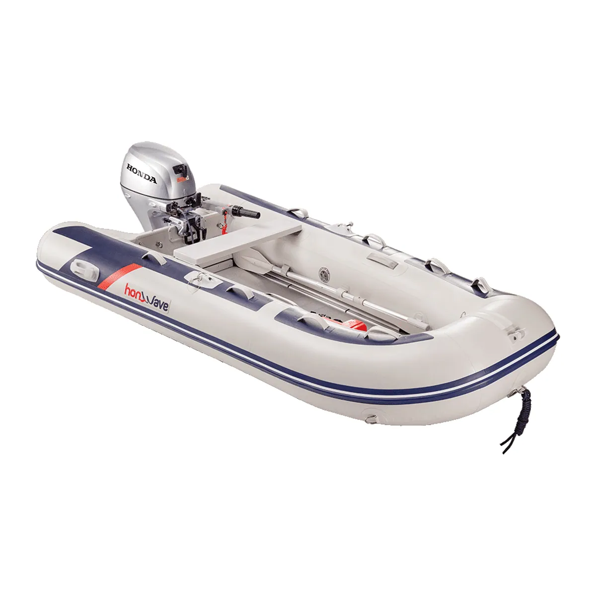 Honda Marine T 30 AE alumínium aljú felfújható gumicsónak