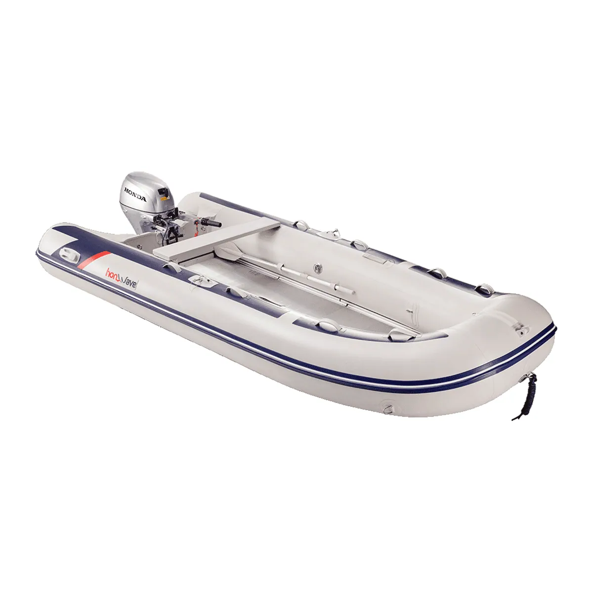 Honda Marine T 40 AE alumínium aljú felfújható gumicsónak
